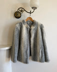 Vintage 60s Faux Fur Arctic Jacket