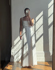 Vintage 90s Quilted Australian Made Slip Wedding Dress