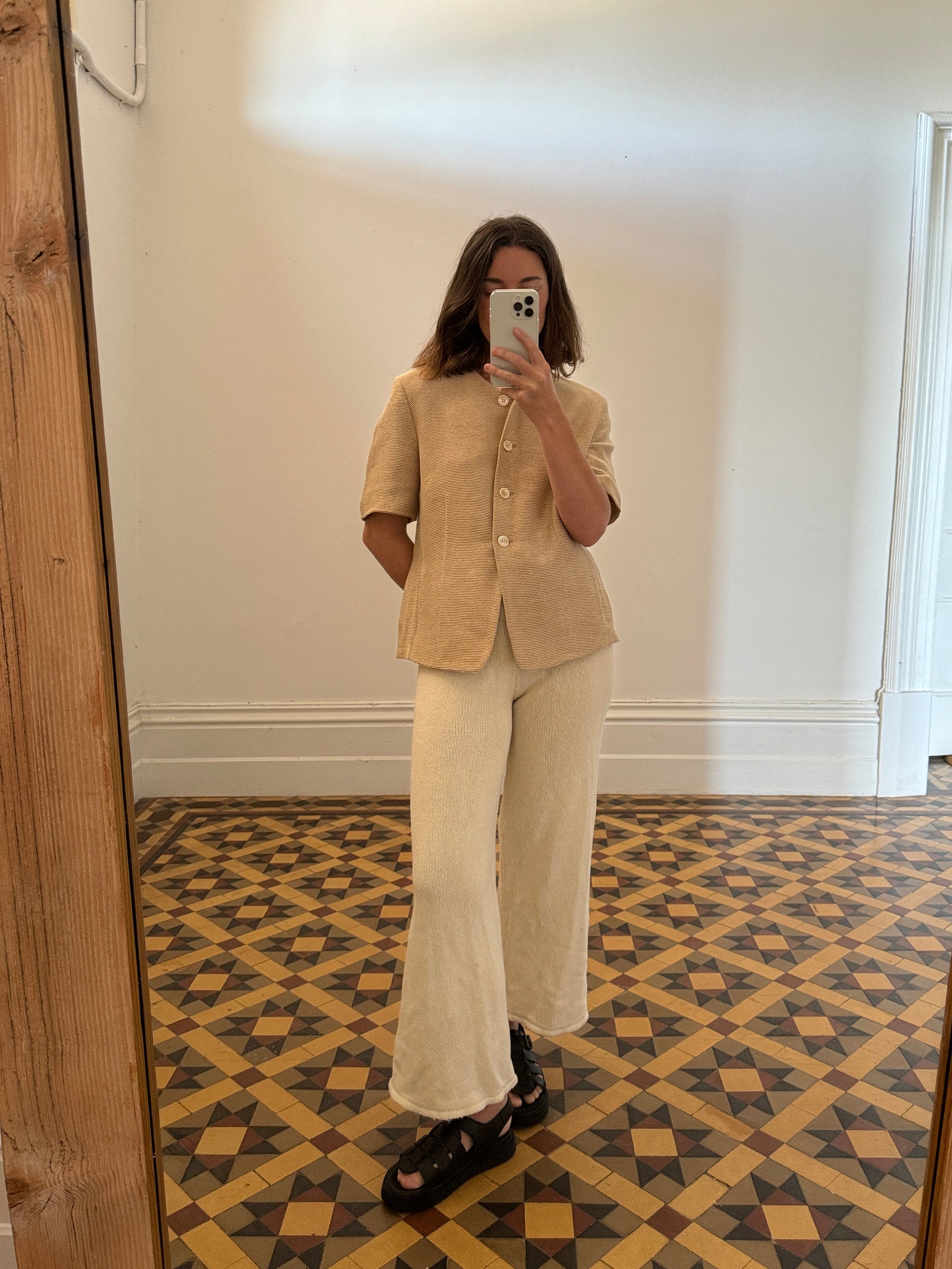 Vintage Bally Button Up Top