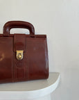 Vintage Leather Petite Briefcase