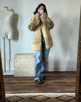 Vintage Rare Shearling Patchwork Jacket