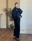 Vintage 70s Ford Bomber Jacket Navy