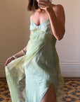 Vintage Jenny Bannister 90s Fairy Dress Green