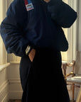 Vintage 70s Ford Bomber Jacket Navy