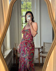 Vintage 2004 Pure Silk Lisa Ho Rainbow Fairy Dress