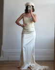 Vintage 1960s Ostrich feather Pillbox Bridal Hat