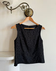Vintage 90s Embellished Tailored Top