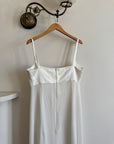 Vintage 90s Quilted Australian Made Slip Wedding Dress