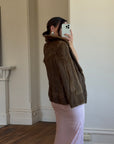 Vintage 70s Nougat Fur Jacket
