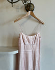 Vintage 90s Baby Pink Prom Dress