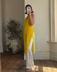 Vintage Issey Miyake IM Pleated Banana Apron Dress