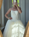 Vintage Y2K Vera Wang Princess Tulle Strapless Wedding Gown
