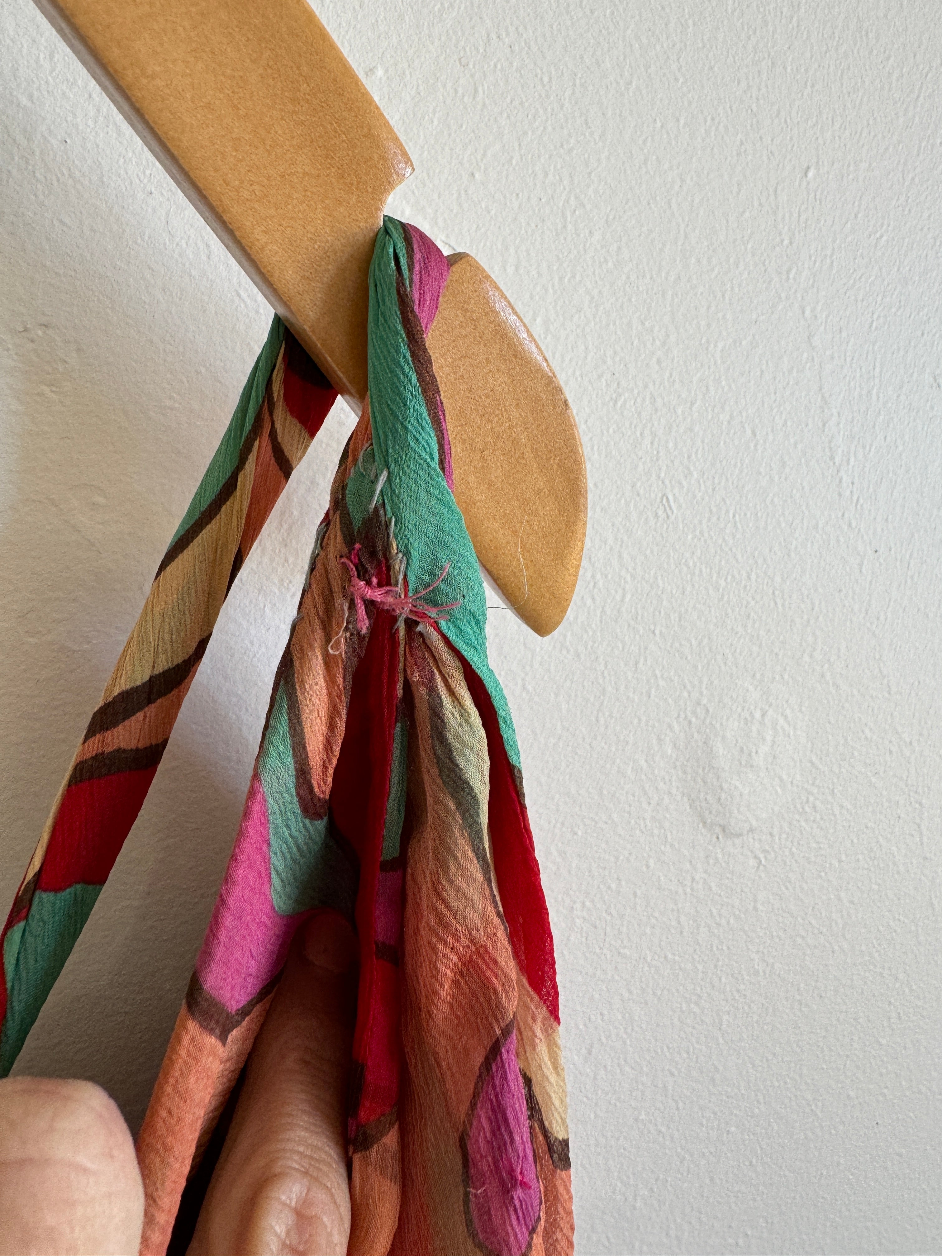 Vintage 2004 Pure Silk Lisa Ho Rainbow Fairy Dress