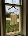 Vintage 90s Champagne Satin Camisole