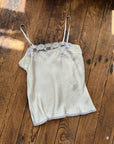 Vintage 90s Champagne Satin Camisole