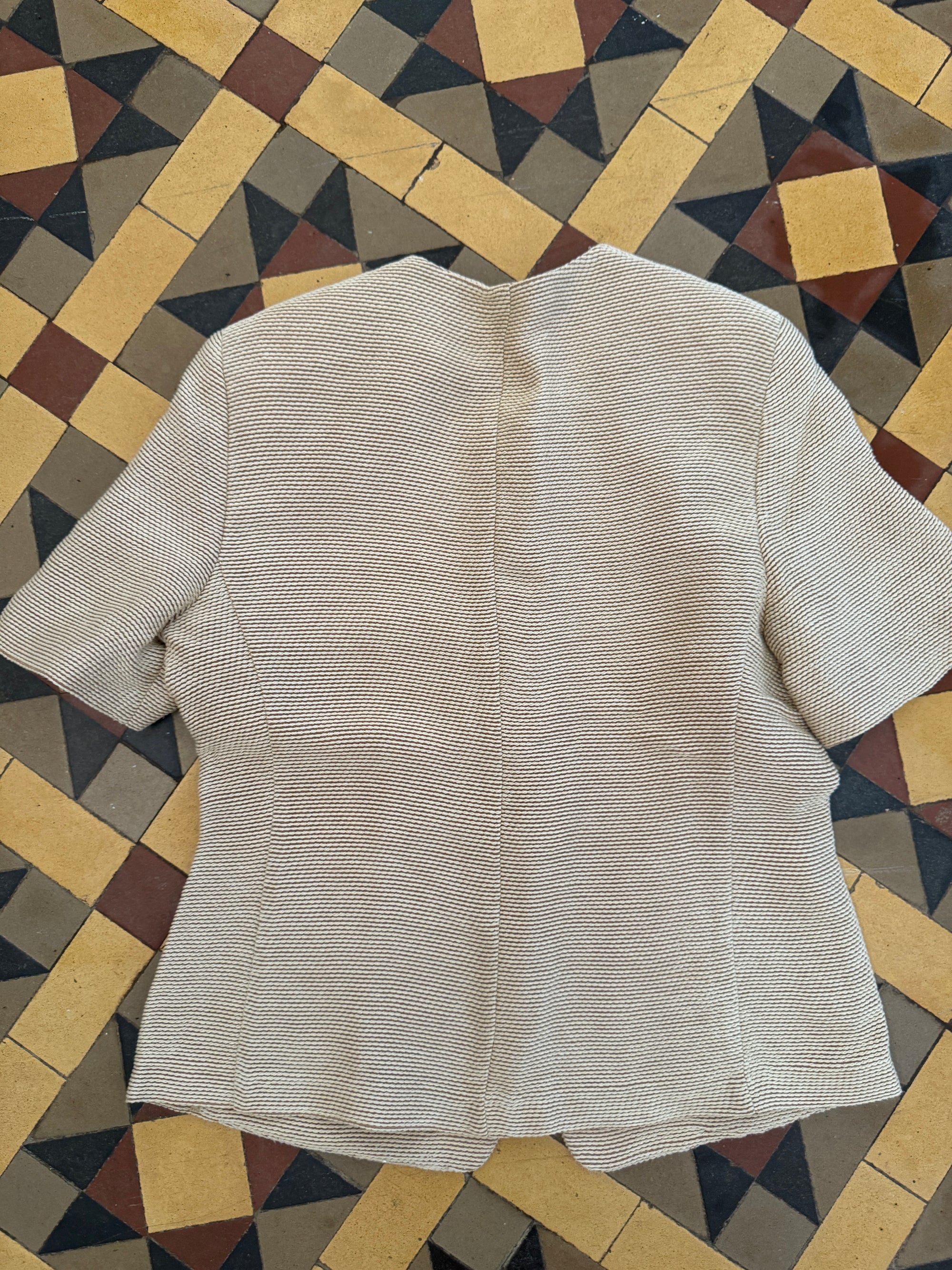Vintage Bally Button Up Top