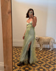 Vintage Jenny Bannister 90s Fairy Dress Green