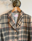 Vintage Emanuel Ungaro Tweed Tailored Blazer