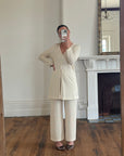 Vintage 90s Australian Made Knit Set Creme