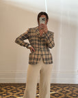 Vintage Emanuel Ungaro Tweed Tailored Blazer