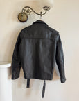 Vintage 90s Australian Made Leather Biker Jacket