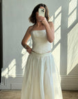 Vintage Organza Bridal Bustier