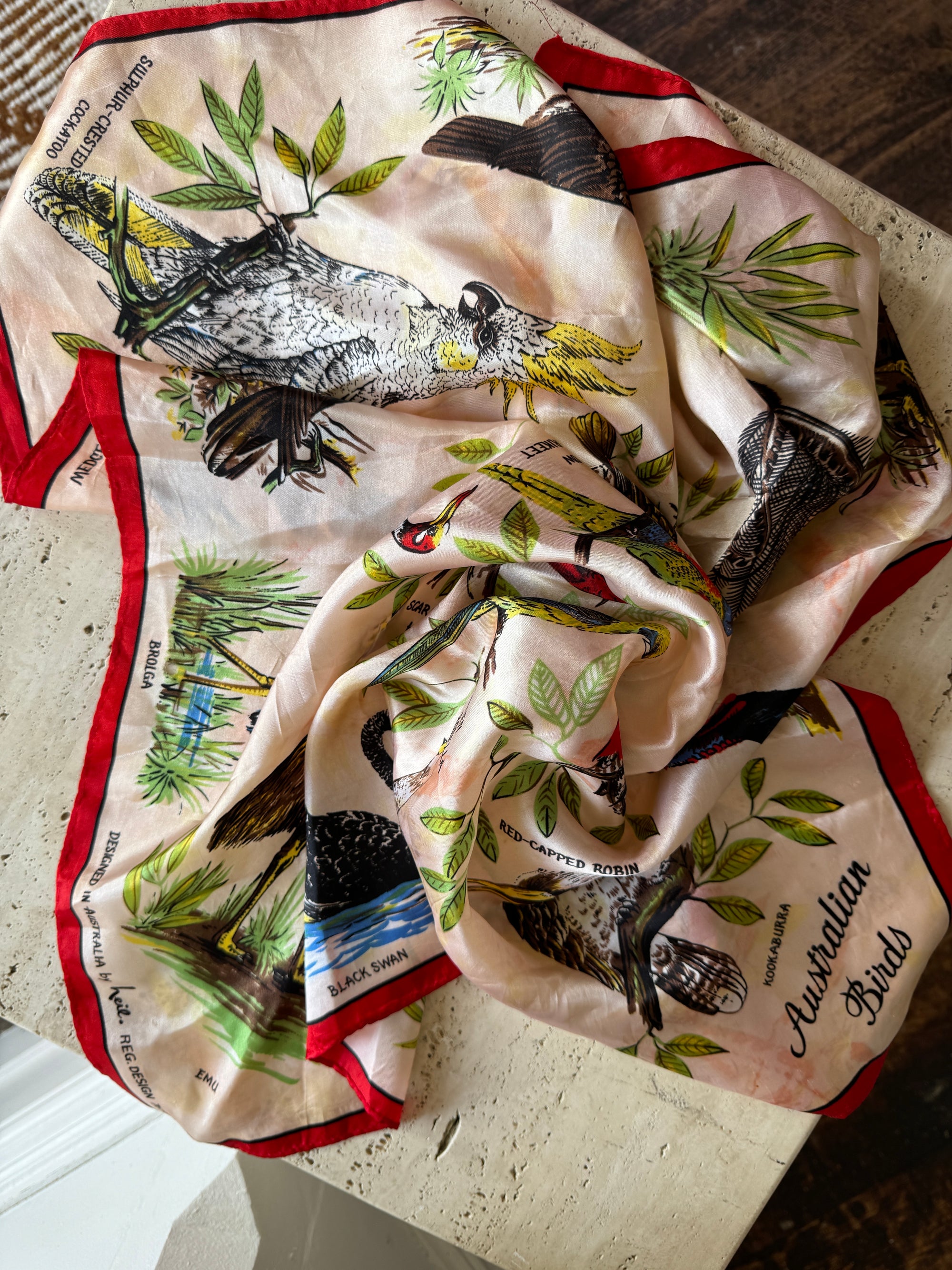 Vintage Australiana Scarf