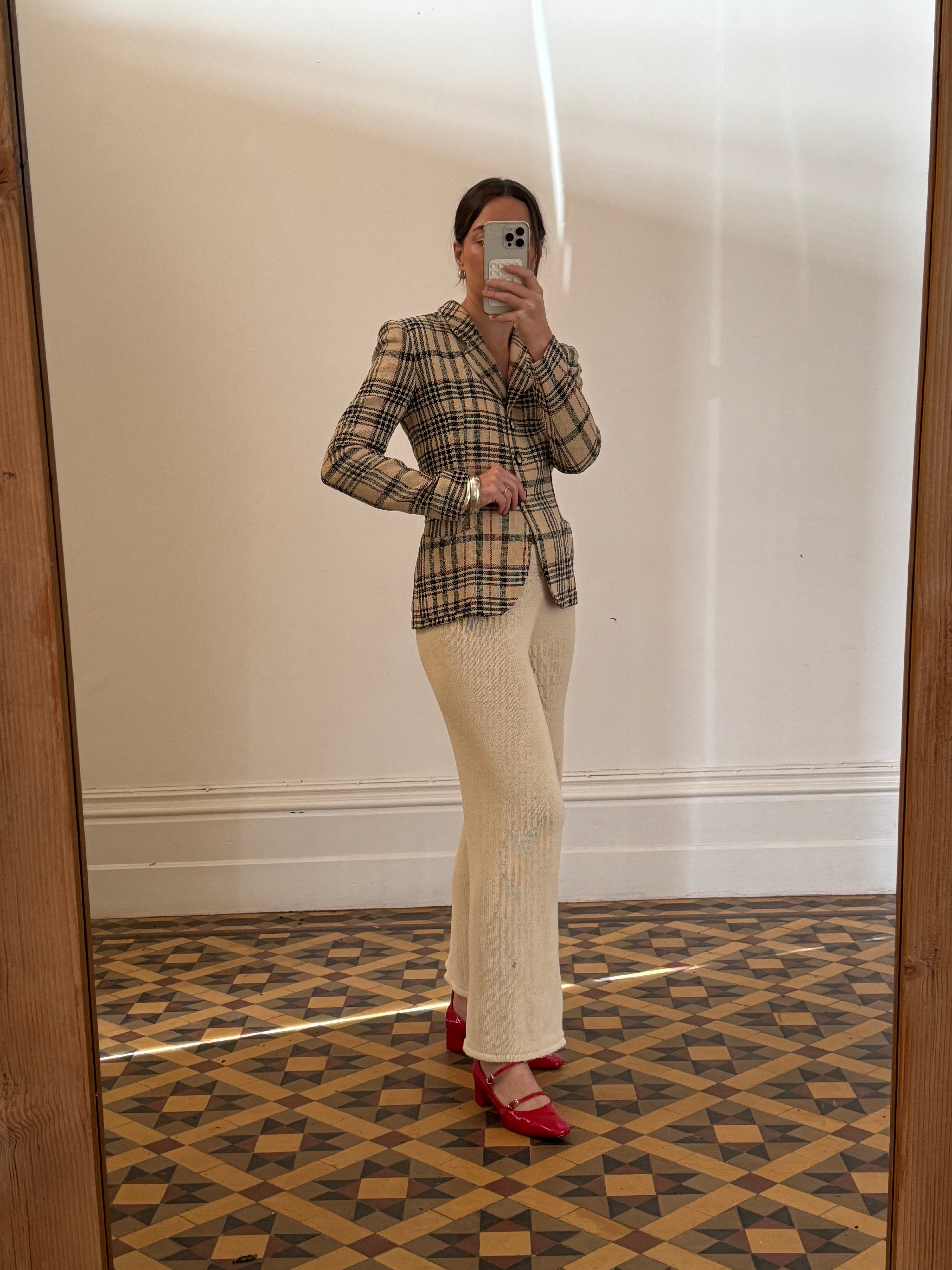 Vintage Emanuel Ungaro Tweed Tailored Blazer