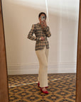 Vintage Emanuel Ungaro Tweed Tailored Blazer