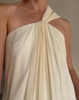 Vintage Y2K Pure Silk Chiffon Grecian Gown