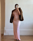 Vintage 70s Nougat Fur Jacket