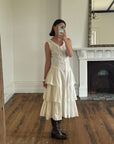 Vintage 80s Cotton Tiered Sundress