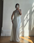 Vintage Y2K Vine Beaded Bridal Cape