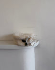 Vintage 60s 3D Floral Tulle Pillbox Hat