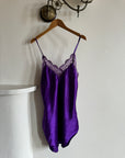Vintage 90s Victorias Secret Amethyst Satin Slip