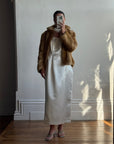 Vintage Australian Made Caramel Faux Fur coat
