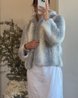 Vintage 60s Faux Fur Arctic Jacket