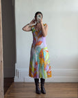 Vintage 90s Italian Slip Sundress Multi