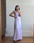 Vintage Y2K Halston Heritage Lilac Slip Dress