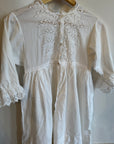 Vintage Edwardian Cotton Broderie Anglaise Tunic