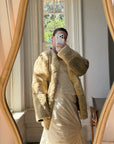 Vintage Rare Shearling Patchwork Jacket