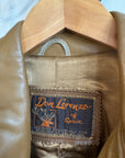 Vintage 70s Caramel Leather Jacket