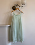 Vintage 60s Babydoll Shift Dress Mint