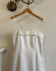 Vintage 90s Classic Strapless Wedding Gown