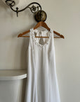 Vintage Halter A-Line Daisy Wedding Dress