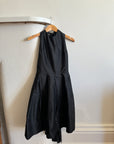 Vintage Carla Zampatti Silk Halter Mini Dress