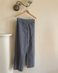Vintage 70s 3 piece Chambray and Lace Western Set
