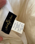 Vintage 50s Gold Brocade and Tulle Wedding Gown