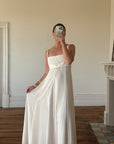 Vintage 90s Quilted Australian Made Slip Wedding Dress