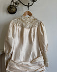 Vintage 60s Pure Silk Poet Wedding Dress